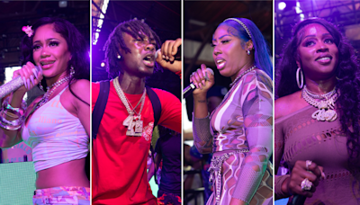 Saweetie, 41, Connie Diiamond, Remy Ma & More Pop Out At Angie's BBQ 2024 | iHeart