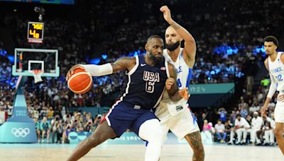 LeBron James wins the MVP of men's basketball at 2024 Olympics