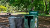 Pizza box recycling bin installed at Central Park