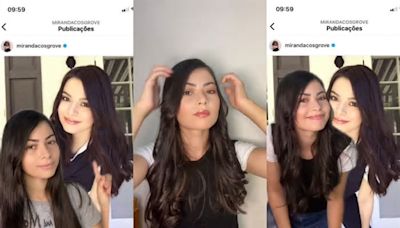 VIDEO: esta joven se viraliza por su impresionante parecido a Miranda Cosgrove, actriz de iCarly