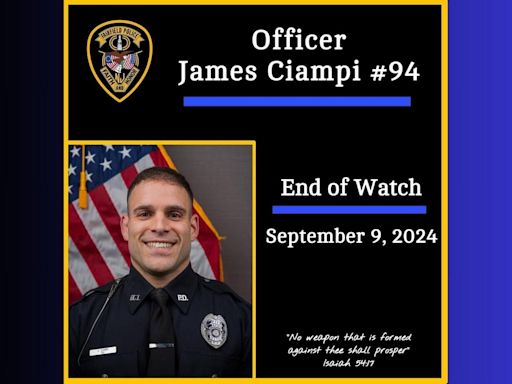 Fairfield, NJ Officer James Ciampi — End of Watch September 9, 2024