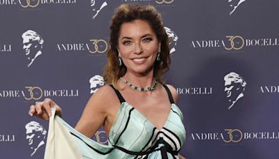 Shania Twain Dons Rare Flowy Gown on the Red Carpet – See the Look!