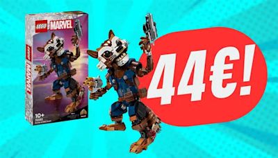 Prendi Rocket Raccoon e Baby Groot in versione LEGO a soli 44,99€ su Amazon!