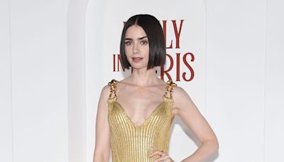 Lily Collins Channels a Roman Gladiator as Emily in Paris Heads to Italy