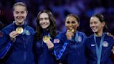 U.S. women's fencing conquers nerves, upsets Italy to win historic gold in team foil