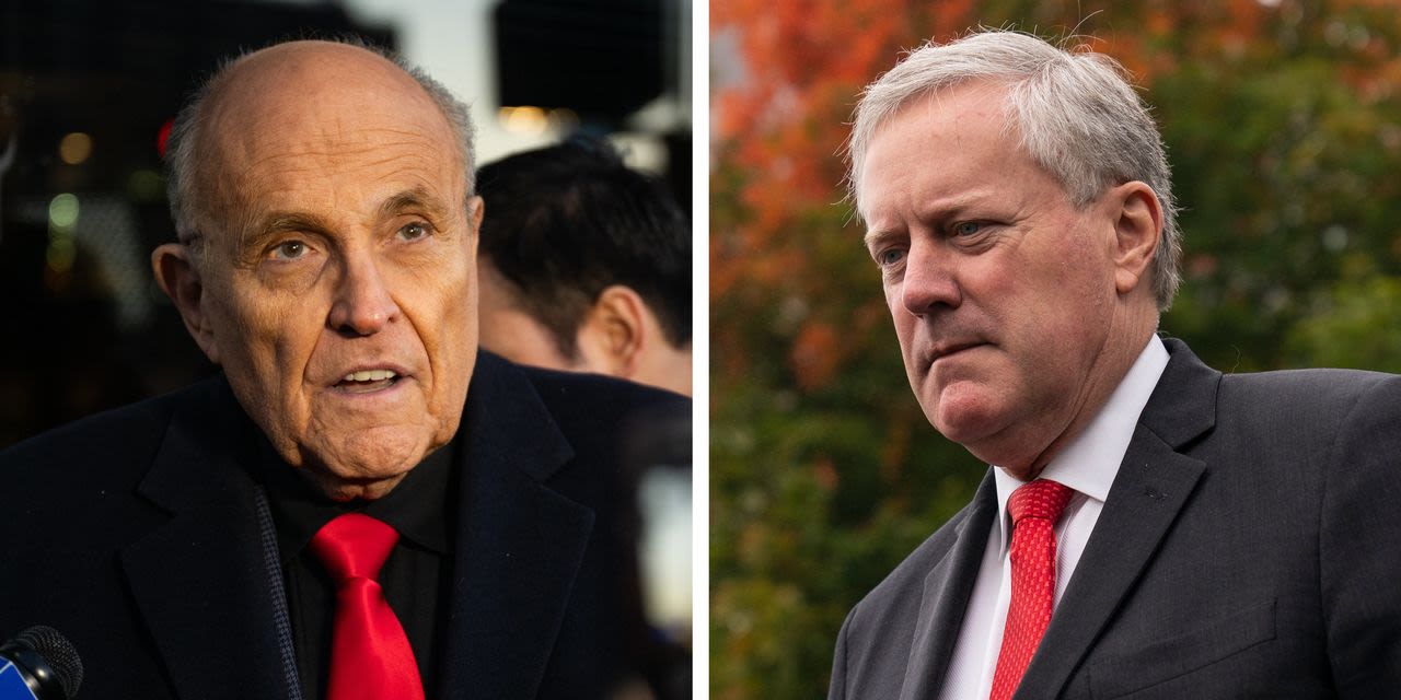 Trump Advisers, Including Giuliani and Meadows, Indicted in Arizona