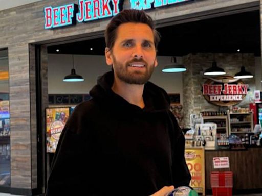 Scott Disick Covers Up While Dining Out After Ex Kourtney Kardashian Reportedly Expressed Concern Over His Ozempic Use