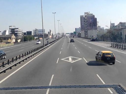 Las autopistas de la Ciudad de Buenos Aires estarán cortadas este domingo: el motivo