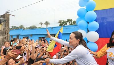 María Corina: La única manera de que Maduro pueda quedarse en el poder en Venezuela es a la fuerza