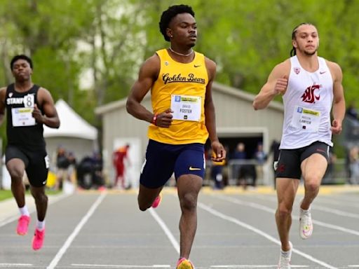 Cal Track & Field: David Foster Sizzles to Wind-Aided 9.91