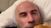 John Travolta Shares Sweet Video of Son's Dog Waking Him Up