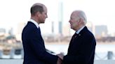 Prince William meets President Biden, awards climate prizes