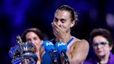 Aryna Sabalenka was shocked to see her name on the trophy moments after her Australian Open win. Here's how organizers get it done so fast.