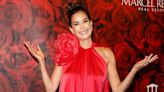 Teri Hatcher, 59, rocks slinky red gown as she parties with rarely seen lookalike daughter