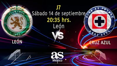 León vs Cruz Azul en vivo: Liga MX, Apertura 2024 hoy en directo