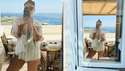 Kareena Kapoor makes the internet go gaga over her latest beach selfie in unbuttoned shirt look, see pic