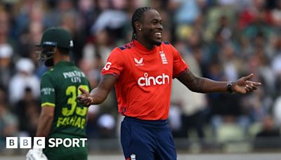 Jofra Archer takes two wickets as England beat Pakistan at Edgbaston