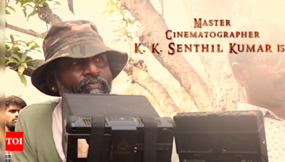 Nikhil starrer 'Swayambhu' welcomes renowned cinematographer KK Senthil Kumar | - Times of India