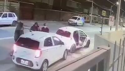 Conductor de App es gravemente herido tras violenta encerrona en San Bernardo - La Tercera