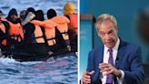 Farage issues 'national security emergency' as over 300 migrants cross Channel