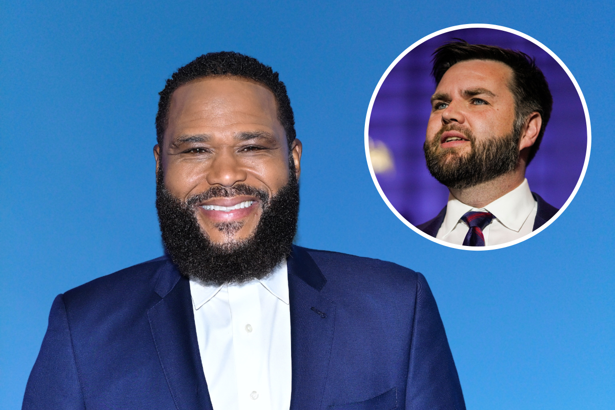 Anthony Anderson mocks Trump's VP pick: "Like Eric and Don Jr. had a baby"
