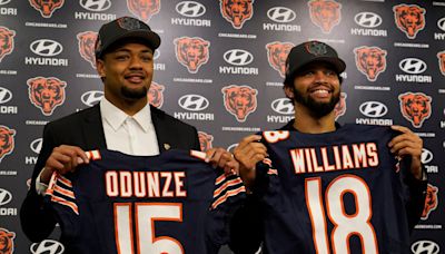 Bears finally come to terms with first-round picks, QB Caleb Williams and WR Rome Odunze