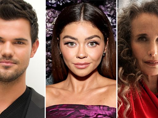 Taylor Lautner, Sarah Hyland & Andie MacDowell Make A Date With ‘The Token Groomsman’ – Cannes