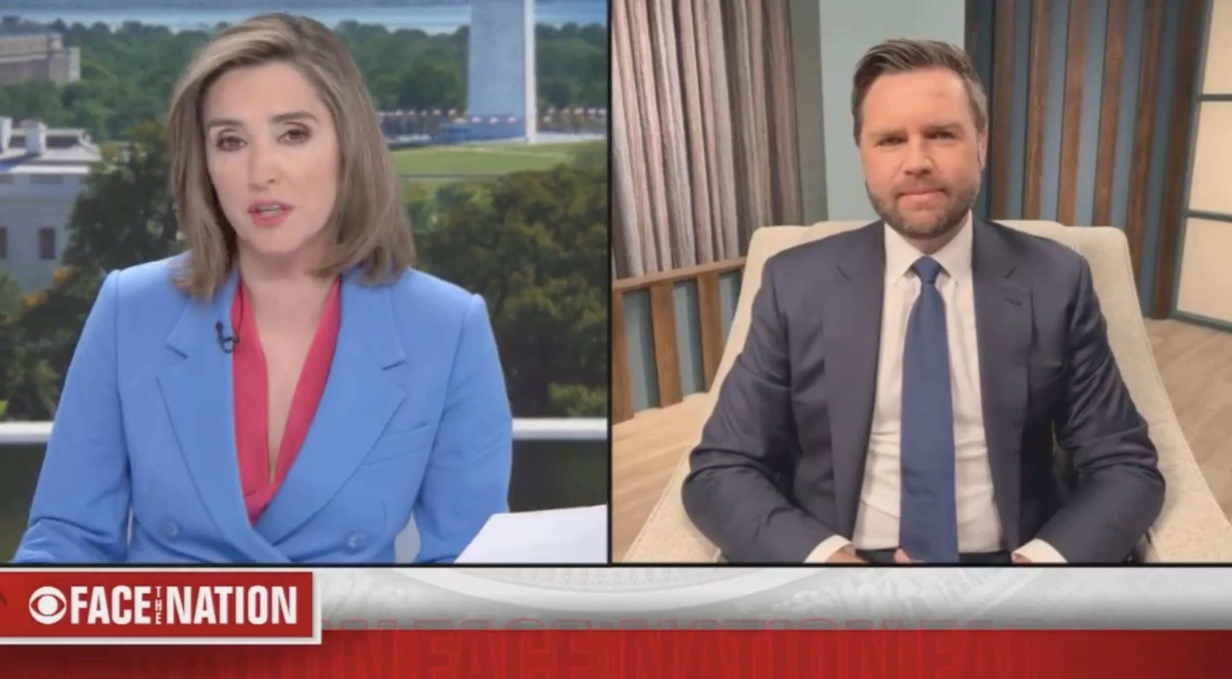 CBS' Margaret Brennan Cuts Off JD Vance During Interview