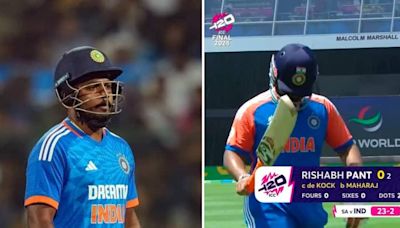 Sanju Samson Can Do Way Better: Rishabh Pant Trolled After Scoring Duck In T20 World Cup 2024 Final