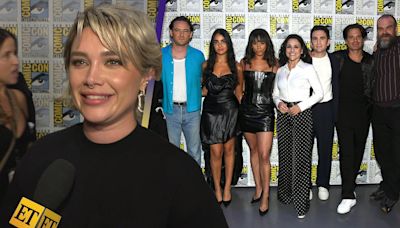 Florence Pugh Gushes Over 'Love' Between 'Thunderbolts*' Cast Ahead of MCU Release (Exclusive)