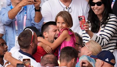 Djokovic wins his 1st Olympic gold medal by beating Alcaraz in men's tennis final