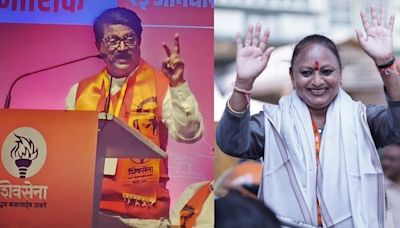 India general elections 2024: Rival South Mumbai candidates, Sena UBT’s Arvind Sawant and Sena’s Yamini Jadhav cast their vote