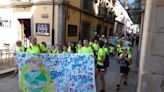 Más de 600 escolares salen a la calle en Cangas del Narcea al grito de “Cuida Cangas, cuida tu pueblo”