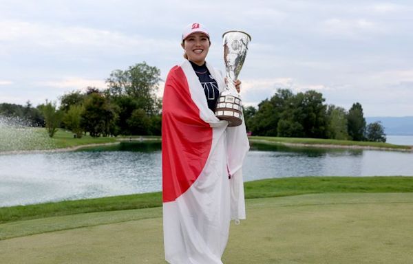 Japan’s Ayaka Furue wins first major with dramatic eagle putt on final hole of Evian Championship | CNN