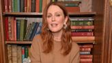 Julianne Moore Slips on Champagne Sandals With Silent Luxury Look at ‘May December’ Movie Screening in London