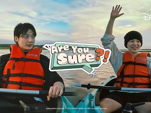 BTS’ Jimin and Jungkook promise a whirlwind travel adventure in Are You Sure?! trailer - watch video