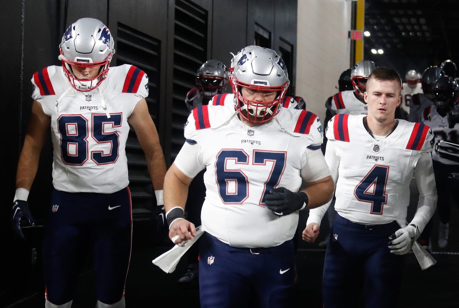 Patriots C Jake Andrews' season is over after going on injured reserve