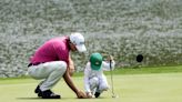 Five years after 'scariest moments of his life,' Russell Henley plays Masters Par 3 with son