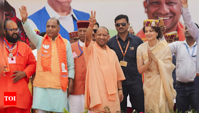 'Meera Bai's devotion, Lakshmi Bai's bravery': UP CM Yogi Adityanath's praise for Kangana Ranaut | India News - Times of India