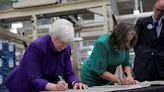 Yellen honors pioneers as U.S. prints first banknotes with women's signatures