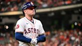 Bregman out with sore hand after hit by pitch