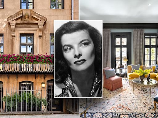 Katharine Hepburn's former New York City townhouse hits the market for $7.2M