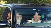 New Manchester United coaches Ruud van Nistelrooy and Rene Hake arrive