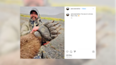 Fact Check: Photo Shows Man Holding Bear Paw That Appears To Be 2x His Head Size