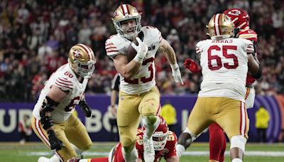 Christian McCaffrey picked as the top running back in the AP’s NFL Top 5 rankings