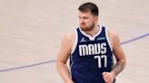 Watch: Luka Doncic hits shot from the logo during red-hot start to Game 5 vs. Timberwolves