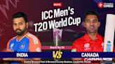 India vs Canada Live Score, T20 World Cup 2024: Will the torrential rain play spoilsport again in Florida for IND vs CAN match?