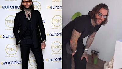 Pete Wicks in pain as he reveals injury - days after starting Strictly training