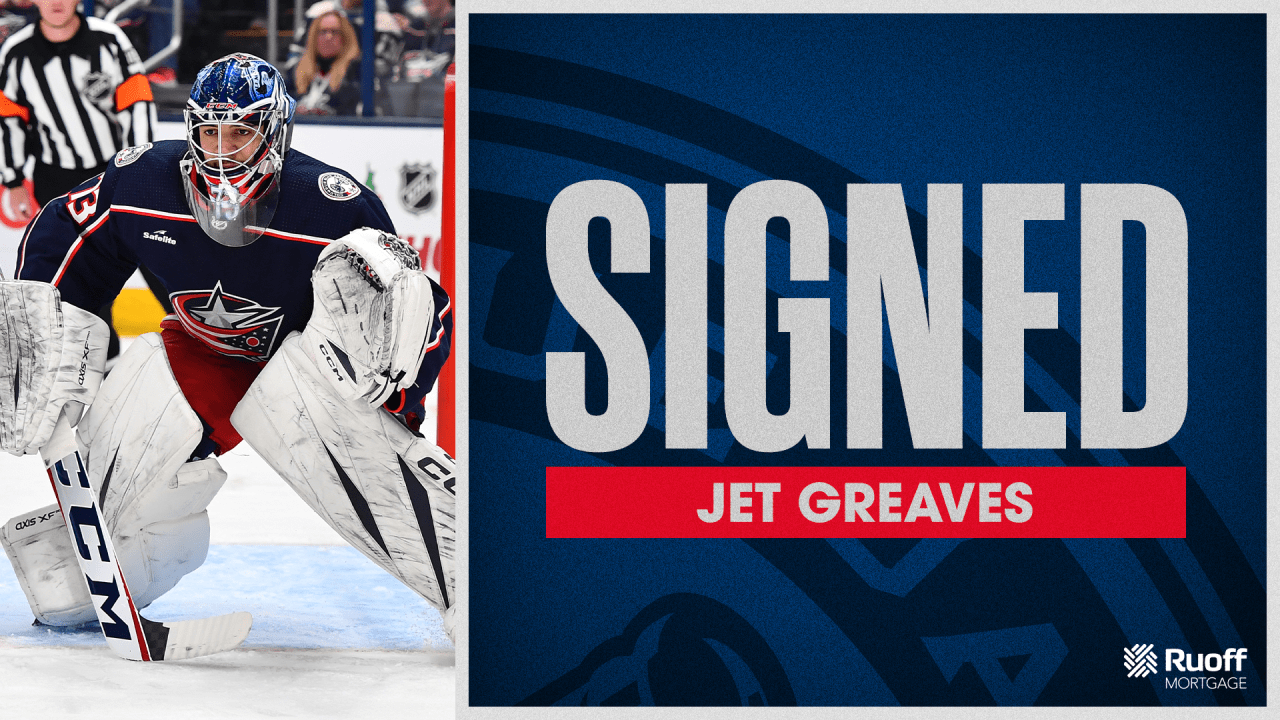 Blue Jackets sign Jet Greaves to two-year contract | Columbus Blue Jackets