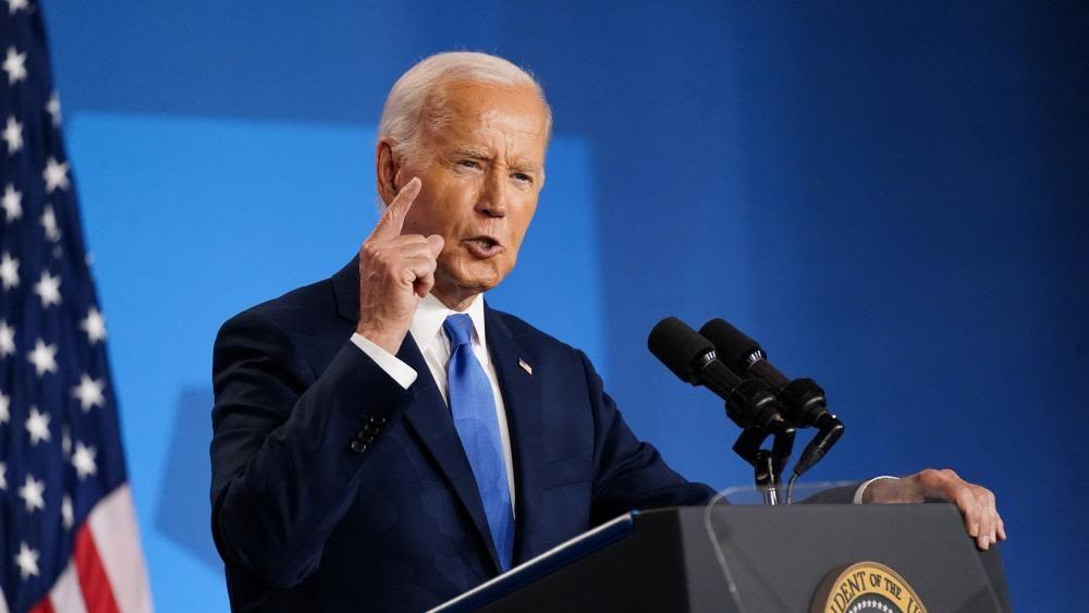 Biden stands defiant on critical night - but gaffes mar fightback